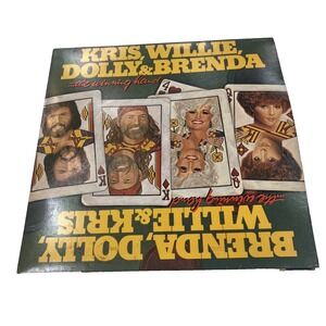Dolly Parton Willie Nelson Brenda Lee Kris Kristopherson The Winning Hand LP 80s